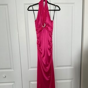 My Michelle dresses vintage y2k satin style pink party formal dress